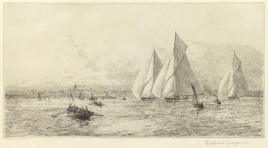 THE BIG CLASS RACING OFF RYDE, ISLE OF WIGHT