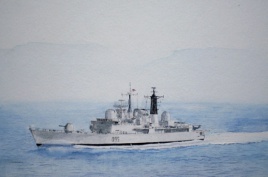 HMS MANCHESTER - TYPE 42 DESTROYER