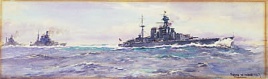 HMS HOOD AND THE 1st BATTLE CRUISER SQUADRON, 1927