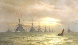 THE FIRST BATTLE SQUADRON OF DREADNOUGHTS, 1910