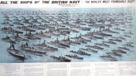 The Royal Navy's fleet in 1940/early 41