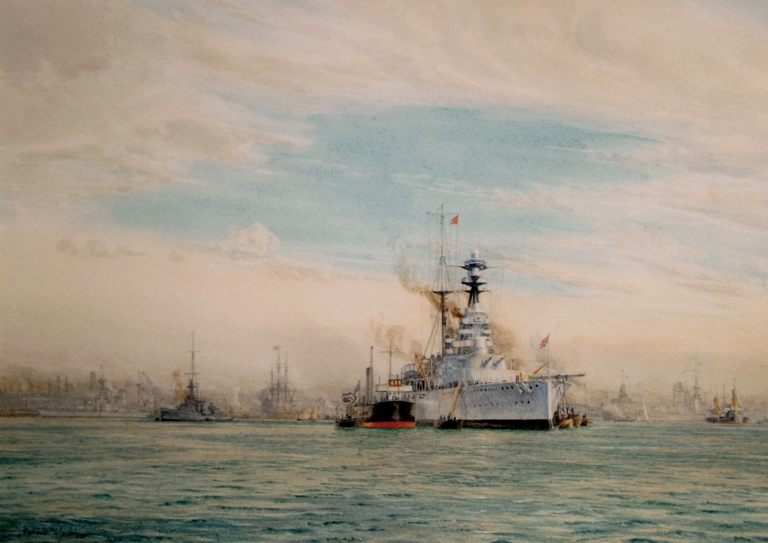 HMS ROYAL SOVEREIGN 1930s