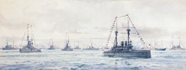 FLEET REVIEW 1911  THE CORONATION REVIEW OF KING GEORGE V