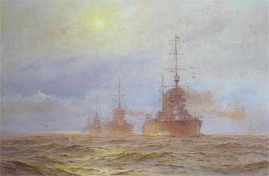 HMS LION AND THE 1ST BATTLE CRUISER SQUADRON , 191