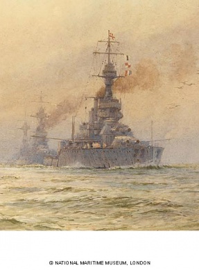 HMS KING GEORGE V and the 3rd Battle Squadron Home