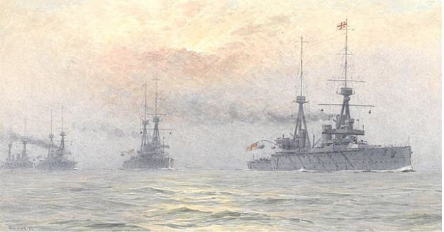 HMS INDOMITABLE, INFLEXIBLE, INVINCIBLE AND INDEFATIGABLE, 1911